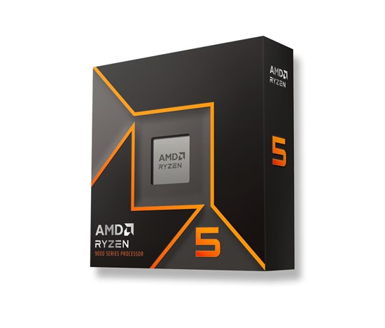 CPU AMD RYZEN 5 9600X, 6-core, 3.9GHz, 38MB cache, 65W, AMD Radeon Graphics, socket AM5, BOX, bez chladiče