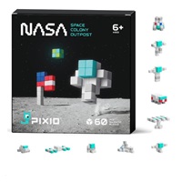 PIXIO NASA - Koloniální základna magnetická stavebnice