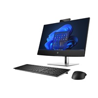 HP AIO ProOne 440G9 23.8NT i3-14100T, 1x8GB, 512GB M.2, Intel HD DP+HDMI IN, WiFi 6+BT, usb kl. myš, 120W,FDOS,3y onsite