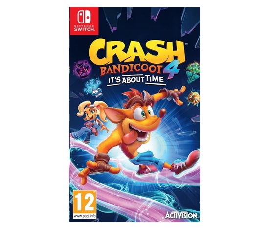 Switch hra Crash Bandicoot 4: It's About Time