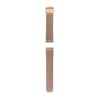 Garett univerzální řemínek 20 mm, zlatorůžový kovový, typ Mesh