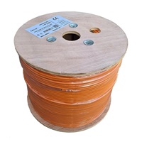 UTP kabel LEXI-Net Cat5E, drát, LS0H B2ca-s1a,d0,a1, oranžový, 500m, cívka