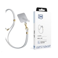 3mk EasyClip White (gold)