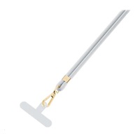 3mk EasyClip White (gold)