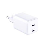 3mk síťová nabíječka Hyper Charger PD 45W+USB Cable C to C White