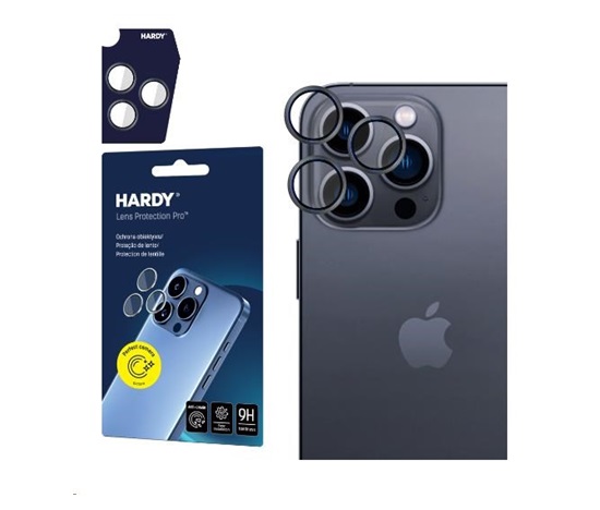 3mk HARDY Lens Protection Pro pro iPhone 13 Pro/13 Pro Max Graphite Gray