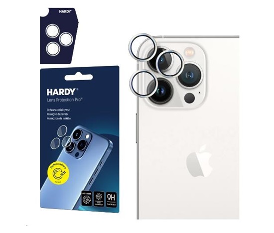 3mk HARDY Lens Protection Pro pro iPhone 15 Pro Max White