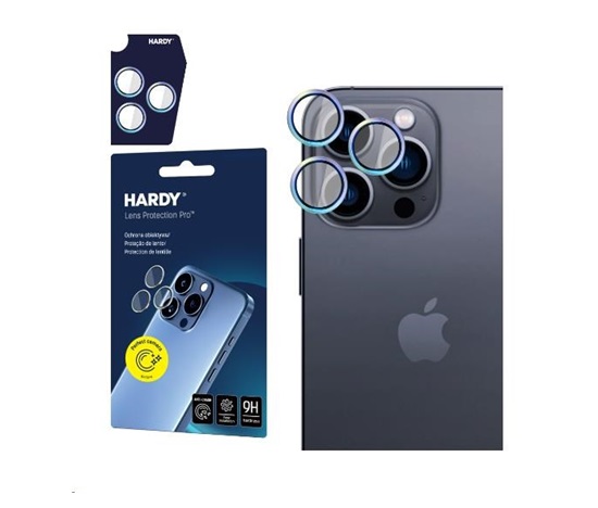 3mk HARDY Lens Protection Pro pro iPhone 15 Pro Max, Rainbow