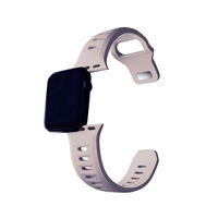 3mk Silicone Watch Strap pro Apple 38/40/41 mm Latte