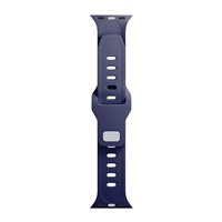 3mk Silicone Watch Strap pro Apple 38/40/41 mm Ocean Blue