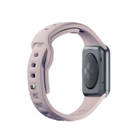 3mk Silicone Watch Strap pro Apple 42/44/45/49 mm Latte