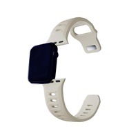 3mk Silicone Watch Strap pro Apple 42/44/45/49 mm Nude