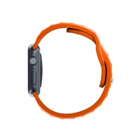 3mk Silicone Watch Strap pro Apple 42/44/45/49 mm Orange