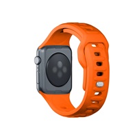 3mk Silicone Watch Strap pro Apple 42/44/45/49 mm Orange