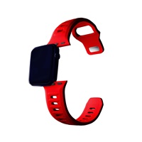 3mk řemínek Watch Strap pro Apple 42/44/45/49 mm Red