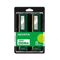 ADATA DIMM DDR4 16GB (Kit of 2) 3200MHz CL22 512x8, Premier Dual Tray