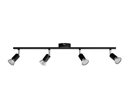 PHILIPS stropní světlo Limbali bar/tube black 4x50W 230V - černá