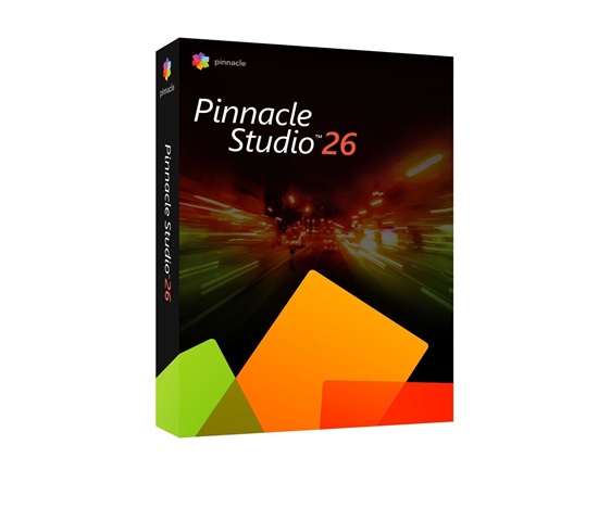 Pinnacle Studio 26 Standard ML EU - Windows, EN/CZ/DA/ES/FI/FR/IT/NL/PL/SV - BOX