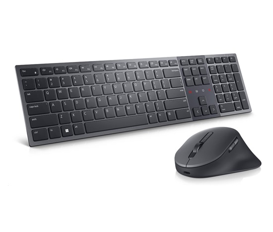 DELL KLÁVESNICA Premier Collaboration Keyboard and Mouse - KM900 - US International (QWERTY)