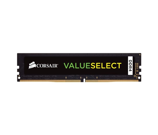 CORSAIR DIMM DDR4 4GB 2133Mhz CL15 Value Select, Černá