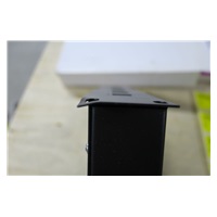 BAZAR - Optická vana 10" 1U, 8x SC simplex (8x LC duplex), černá - poškozeno, ohnuté rohy