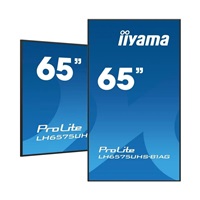 iiyama ProLite IDS, 24/7, 164cm (64,6''), 4K, USB, RS232, Ethernet, Android, kit (RS232), black