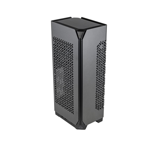 BAZAR - Cooler Master case Ncore 100 MAX, 2x USB 3.2 Gen1, zdroj 850W, vodní chlazení, mini-ITX, šedá - Poškozený obal (