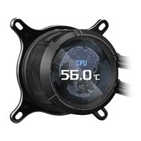 ASUS vodní chladič CPU AIO ROG STRIX LC III 360 ARGB LCD, 3x120mm, LCD Displej, LGA1851,  AM5, černá