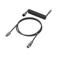 HyperX USB-C Coiled Cable Gray - Příslušenství ke klávesnici