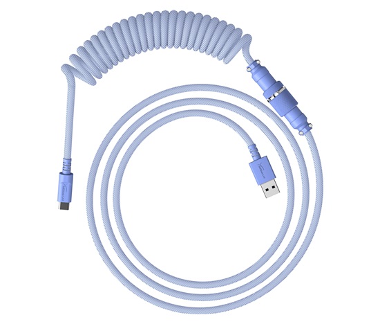 HyperX USB-C Coiled Cable Light Purple - Příslušenství ke klávesnici