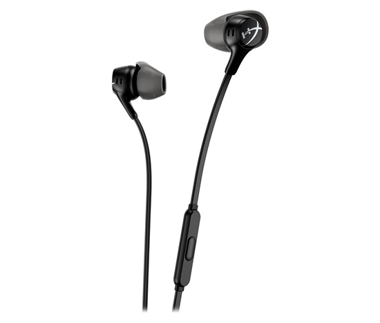 HyperX Cloud Earbuds II BLK Gaming Earbuds with Mic - Sluchátka pro herní konsole