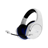 HyperX Cloud Stinger Core - Wireless Gaming Headset (White-Blue) - PS5-PS4 (HHSS1C-KB-WT/G)- Sluchátka pro herní konsole