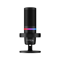 HyperX DuoCast - USB Microphone (Black) - RGB Lighting (HMID1R-A-BK/G) - Mikrofon