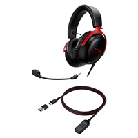 HyperX Cloud III BLK/RED GAM HEADSET - Sluchátka k PC