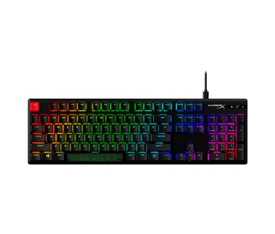 HyperX Alloy Origins PBT HX Aqua Gaming Keyboard-US - Klávesnice
