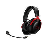 HyperX Cloud III Wireless BLK/RED GAM HEADSET - Sluchátka k PC