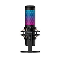 HyperX QuadCast S - USB Microphone (Black-Grey) - RGB Lighting (HMIQ1S-XX-RG/G) - Mikrofon
