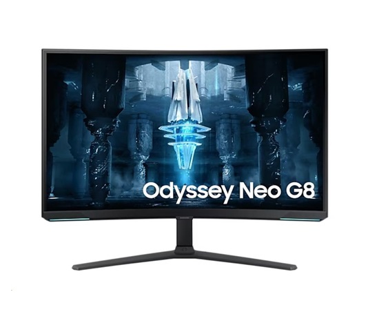 BAZAR - SAMSUNG MT LED LCD Gaming Monitor 32" Odyssey G8 Neo - Quantum Matrix Tech.(mini LED),4K,Prohnutý - poškozený ob