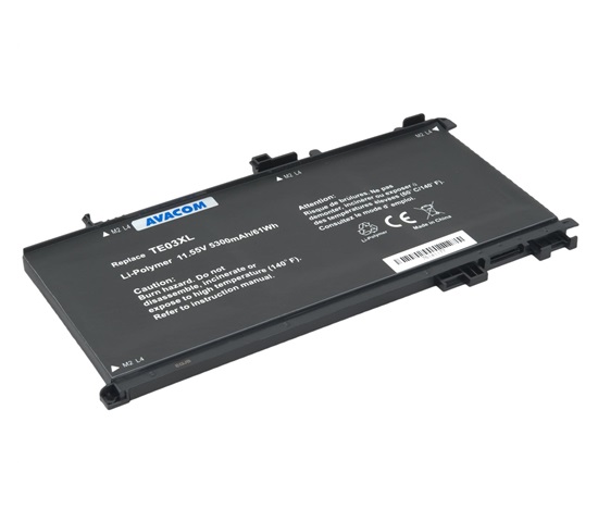 AVACOM náhradní baterie HP Omen 15-ax, Pavilion 15-bc series TE03XL Li-Pol 11,55V 5300mAh