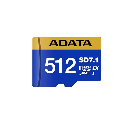 ADATA MicroSDXC karta 512GB Premier Extreme SD7.1, U3, C10, V30 (R:800/W:700 MB/s)