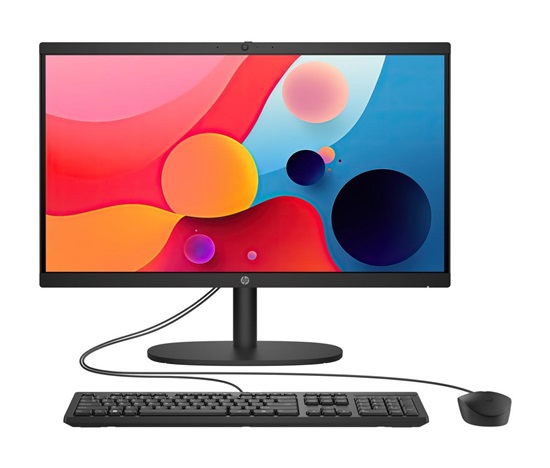 HP AiO 22-dg0000nc , 22" FHD 1920x1080, Non Touch, N100, 8GB DDR5, SSD 512GB, Win11 Home