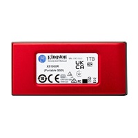 Kingston Externí SSD 1TB XS1000, USB 3.2, červená