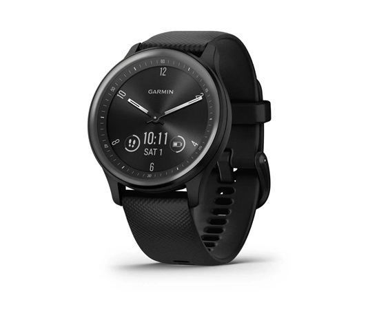 Garmin vívomove® Sport Slate/Black Silicone Band, EU