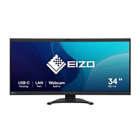 EIZO MT 34" EV3450XC-BK FlexScan, IPS, 3840x1440, 300nit, 1000:1, 5ms, USB-C, DisplayPort, USB, HDMI, Repro, Černý