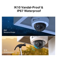 TP-Link VIGI C250(2.8mm), 5MP, Dome, PoE, IR 30m, Micro SD card