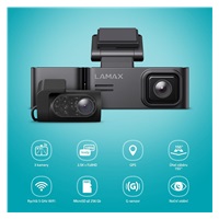 LAMAX N10 GPS 3in1 - kamera do auta