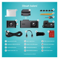 LAMAX N10 GPS 3in1 - kamera do auta