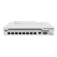 BAZAR - MikroTik Cloud Router Switch CRS309-1G-8S+IN, 800MHz CPU, 512MB RAM, 1xLAN,8xSFP+ slot,vč. L5 licence, Po opravě