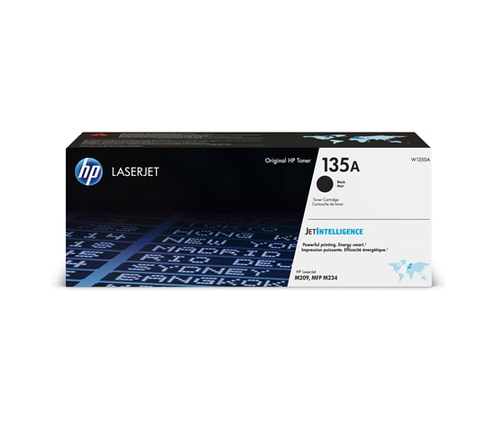 BAZAR - HP 135A Black Original LaserJet Toner Cartridge (1,100 pages) - Rozbaleno (Komplet)