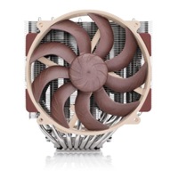 NOCTUA Chladič CPU NH-D15 G2 HBC, 2x 140mm, LGA1851, AM5, hnědá/stříbrná